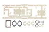 Set garnituri complet, motor