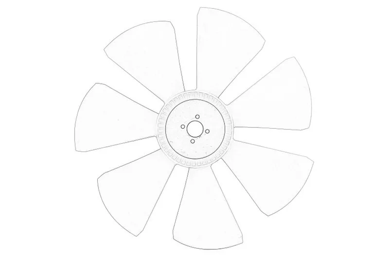 Paleta ventilator, racire motor