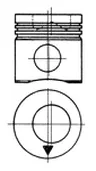 92982600 Piston KOLBENSCHMIDT