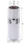 Filtru, sistem hidraulic primar