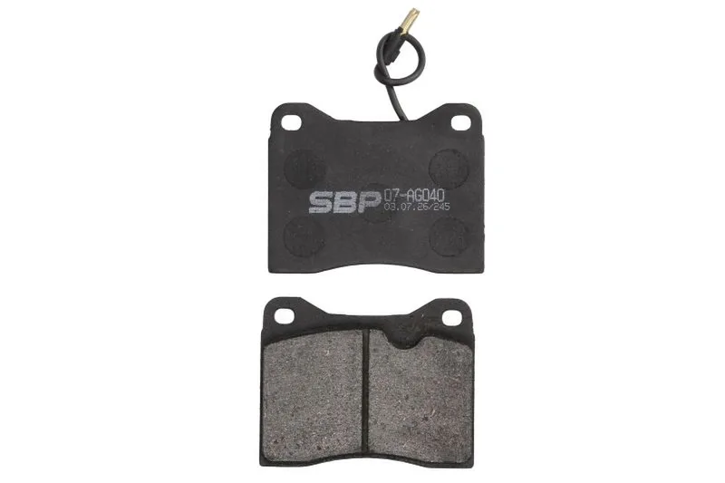 07-AG040 Set placute frana,frana disc SBP