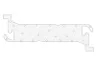 36811412 Garnitura, capac supape OE PERKINS