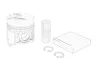 T436364 Piston OE PERKINS