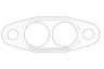 3683A021 Etansare, racire ulei OE PERKINS
