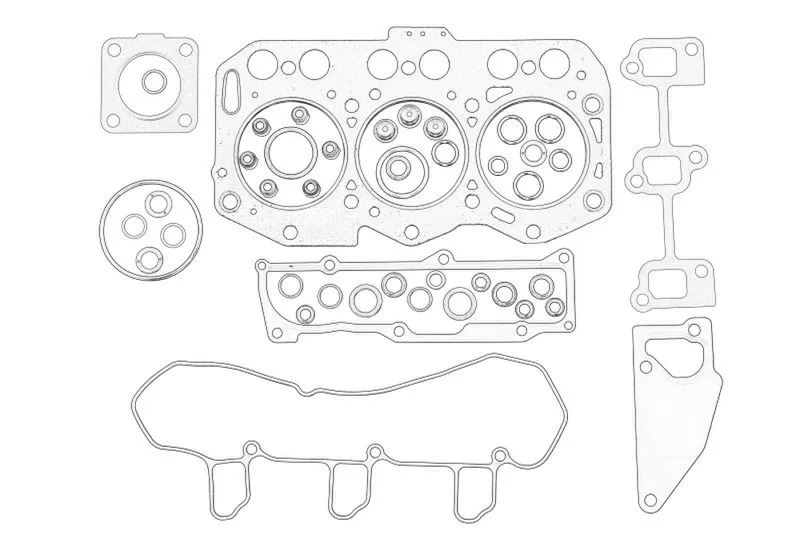 Set garnituri complet, motor