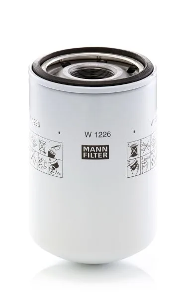 W 1226 Filtru, sistem hidraulic primar MANN-FILTER