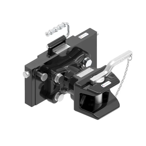 Transport hitch for agricultural tractor