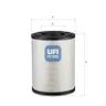 27.K37.00 Filtru aer UFI