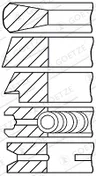 Set segmenti piston