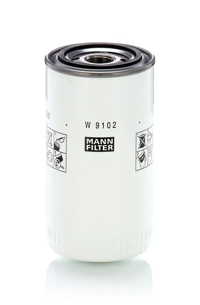 W 9102 Filtru ulei MANN-FILTER