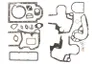 Set garnituri complet, motor