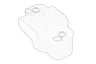 AXE57295 Cutter and elements OE JOHN DEERE