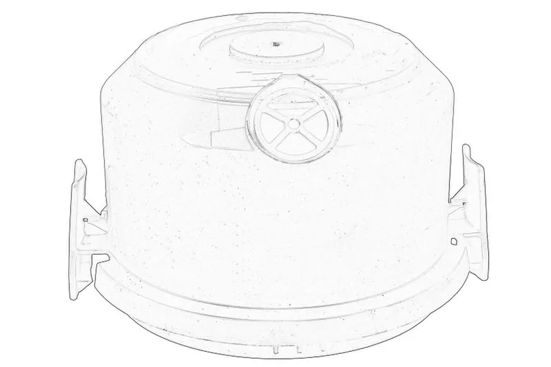 3901467M1 Carcasă, filtru de aer OE AGCO