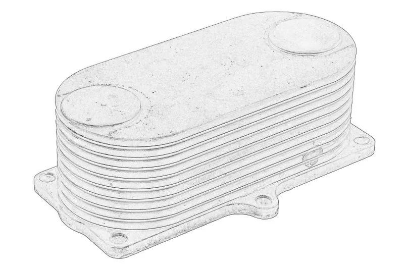 Radiator ulei, ulei motor