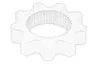 Pinion, pompa ulei