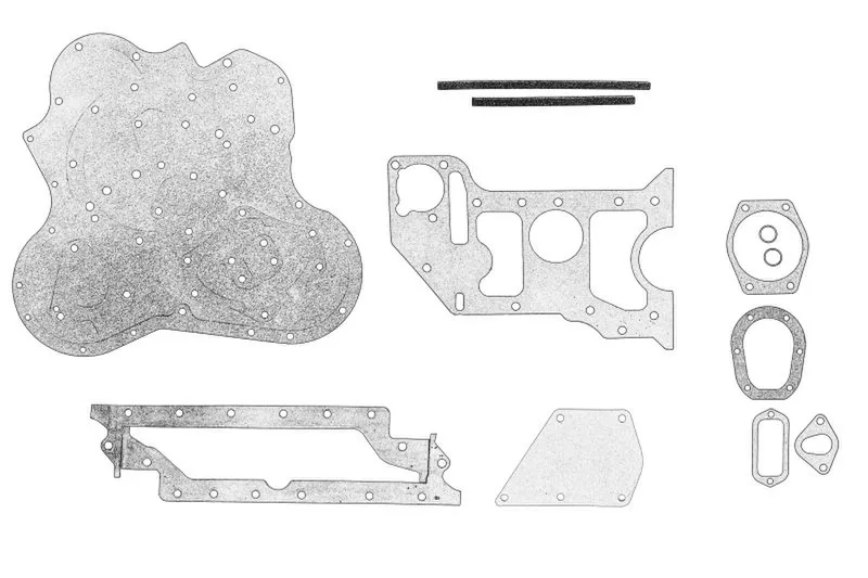 Set garnituri complet, motor