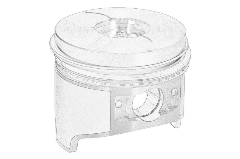 714220-22620 Piston OE YANMAR