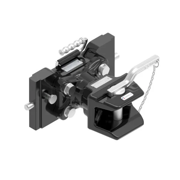 Transport hitch for agricultural tractor