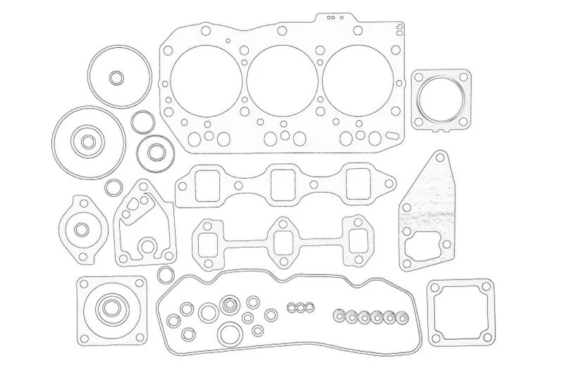 Set garnituri complet, motor