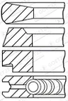 Set segmenti piston