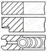 Set segmenti piston