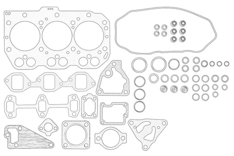 Set garnituri complet, motor