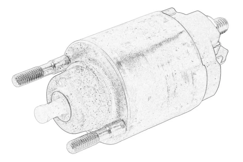 MIA11504 Contact solenoid demaror OE JOHN DEERE