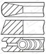 08-252800-00 Set segmenti piston GOETZE