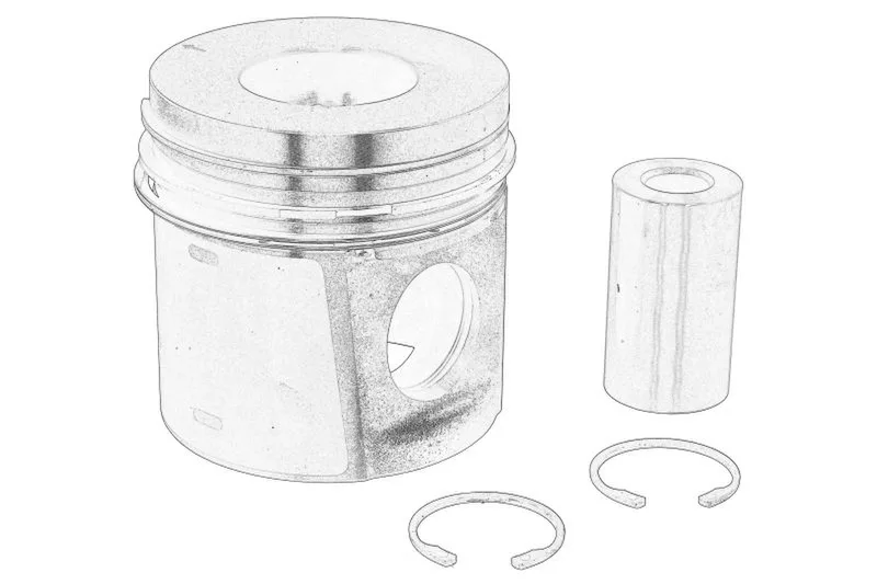4115P011 Piston OE PERKINS