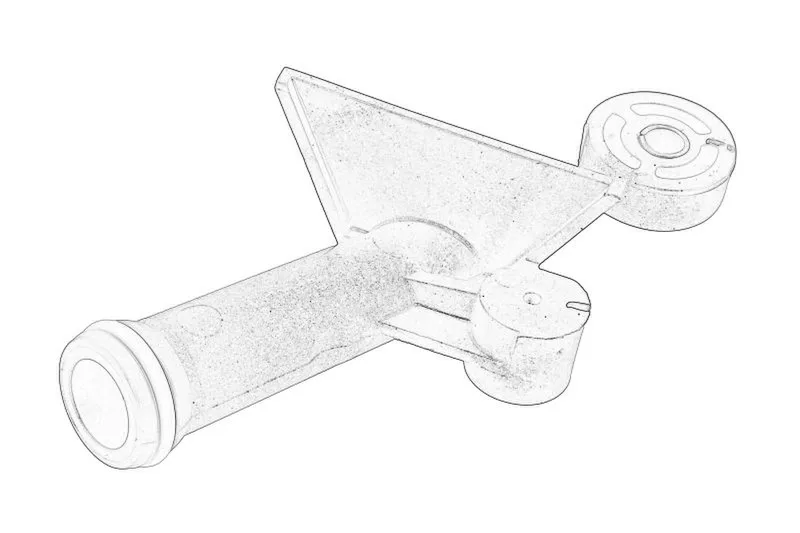 Furtun, aerisire bloc motor