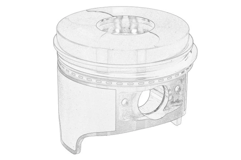 714320-22720 Piston OE YANMAR