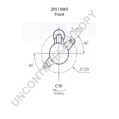 20513065 Demaror PRESTOLITE ELECTRIC