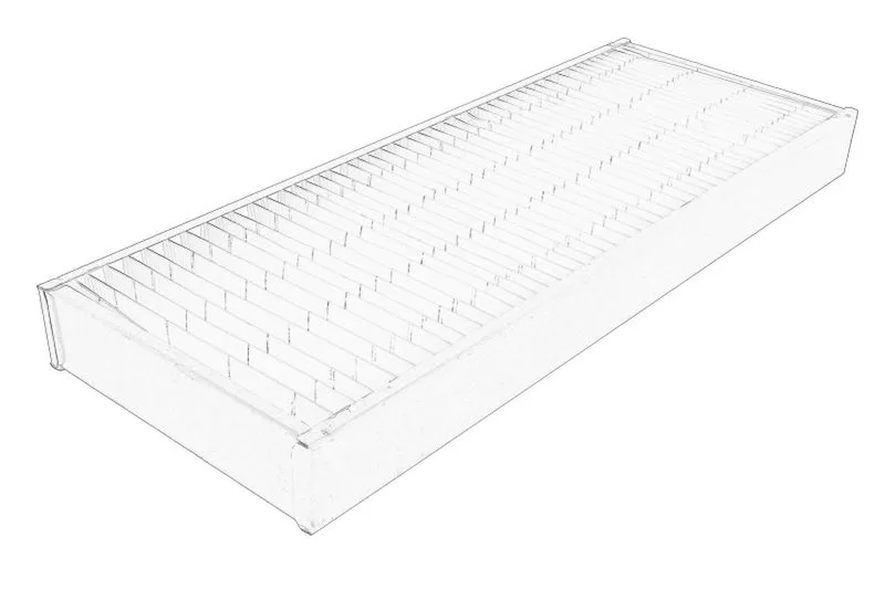 71393893 Filtru, aer habitaclu OE AGCO