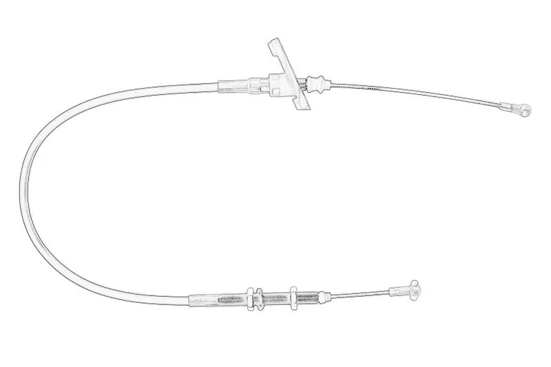 0027335810 Cablu, frana de parcare OE CLAAS