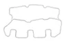 U20996140 Garnitura, capac supape OE PERKINS