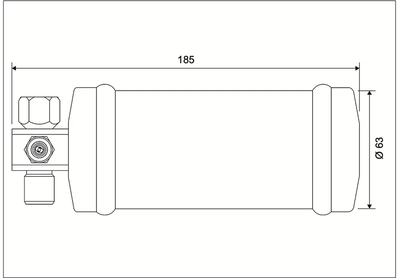 596700 Uscator,aer conditionat VALEO