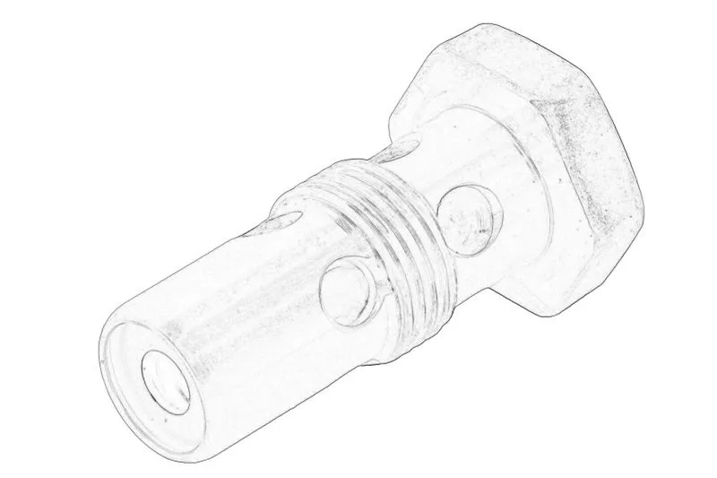 T435229 Supapa presiune ulei OE PERKINS