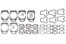 ENT000310/6 Set garnituri pentru motor ENGITECH