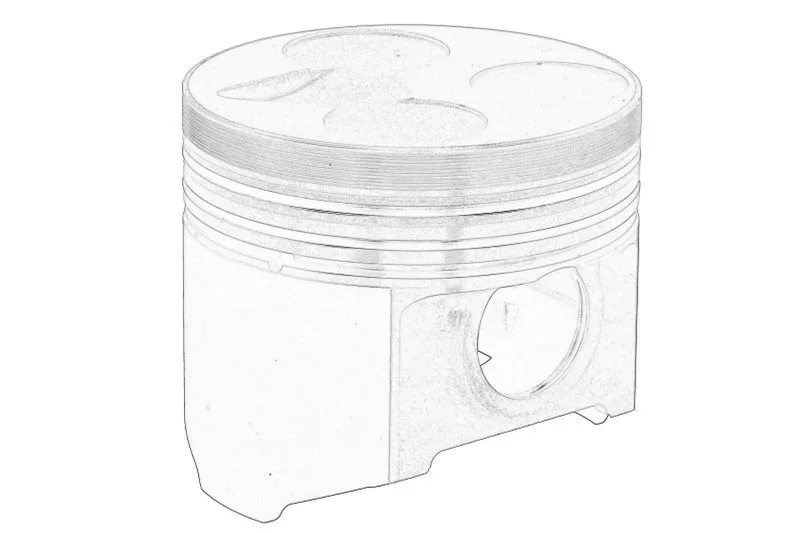 Set raparatii, piston/bucsa cursa cilindru