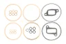 Set garnituri complet, motor