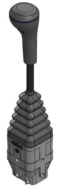 Hydraulic distributor joystick