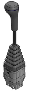Hydraulic distributor joystick