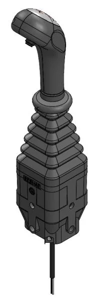 Hydraulic distributor joystick