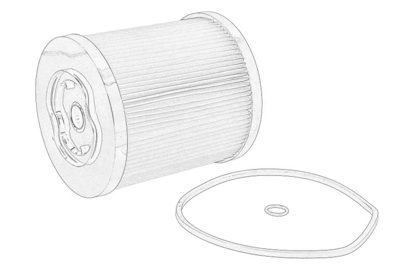 0007962141 Filtru combustibil OE CLAAS