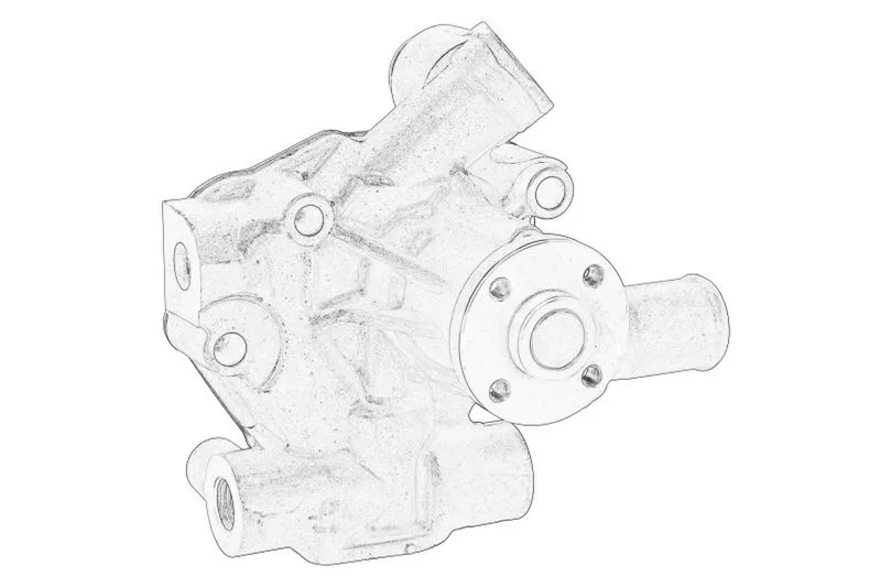 119233-42001 Pompa apa OE YANMAR