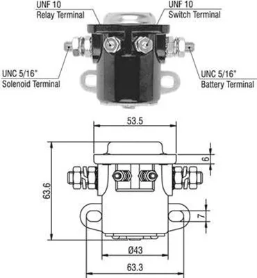 940113050017 Solenoid, electromotor MAGNETI MARELLI