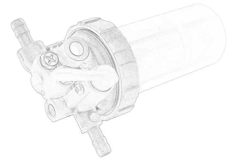 121850-55800 Filtru combustibil OE YANMAR