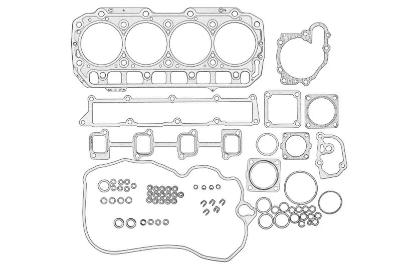 Set garnituri complet, motor