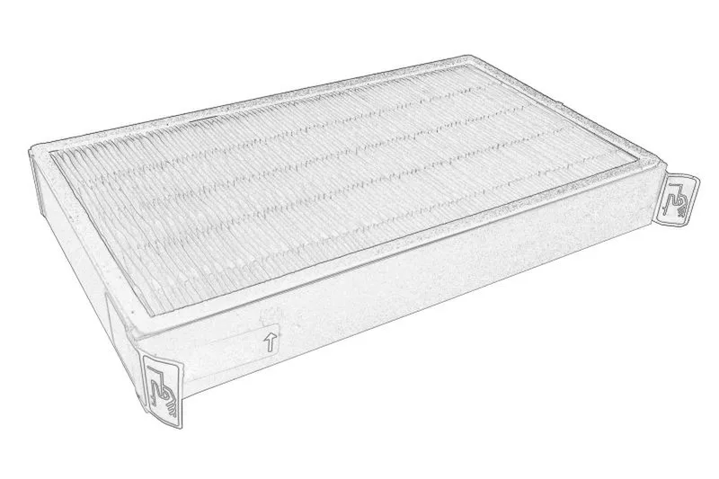 Filtru, aer habitaclu