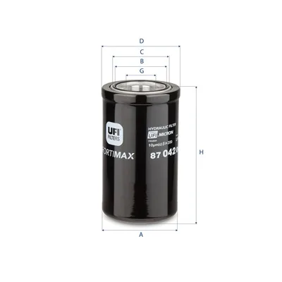 Filtru, sistem hidraulic primar